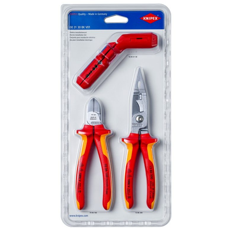 Sada nářadí KNIPEX pro elektroniku 003130BKV01