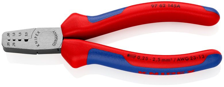 Kleště KNIPEX lisovací 145 mm 9762145A