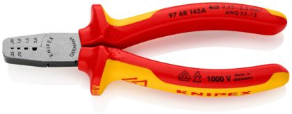 Kleště KNIPEX lisovací 145 mm 9768145A