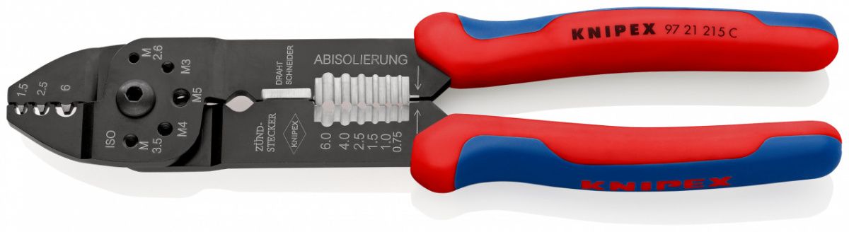 Kleště KNIPEX lisovací 230 mm 9721215C