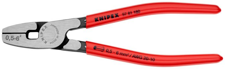 Kleště KNIPEX lisovací 180 mm 9781180