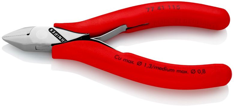 Štípací kleště pro elektroniku KNIPEX 7741115