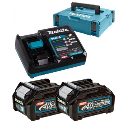 Sada akumulátorů a nabíječky MAKITA XGT 191V07-0