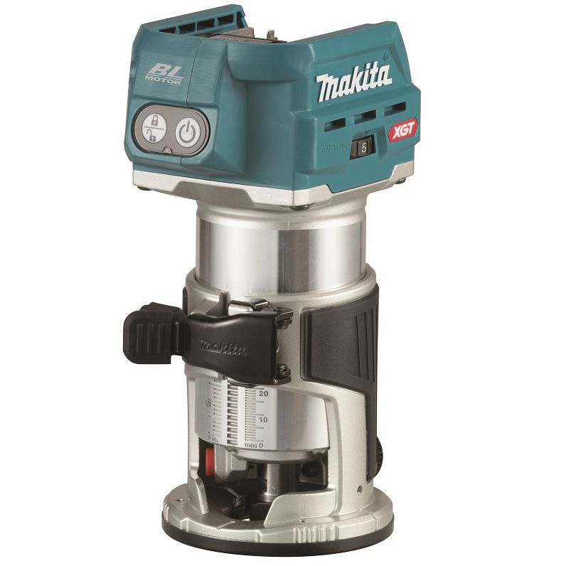 Aku kombinovaná frézka MAKITA RT001GZ17 + příslušenství