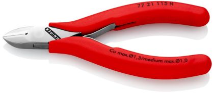 Štípací kleště pro elektroniku KNIPEX 7721115N