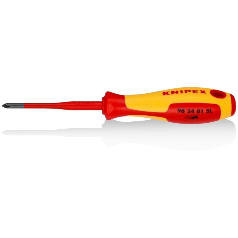 Šroubovák VDE křížový KNIPEX 982401SL PH1 x 80