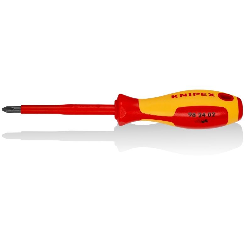 Šroubovák VDE křížový KNIPEX 982402 PH2 x 100