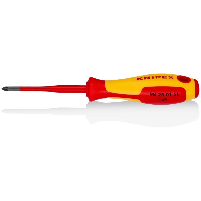 Šroubovák VDE křížový KNIPEX 982501SL PZ1 x 80