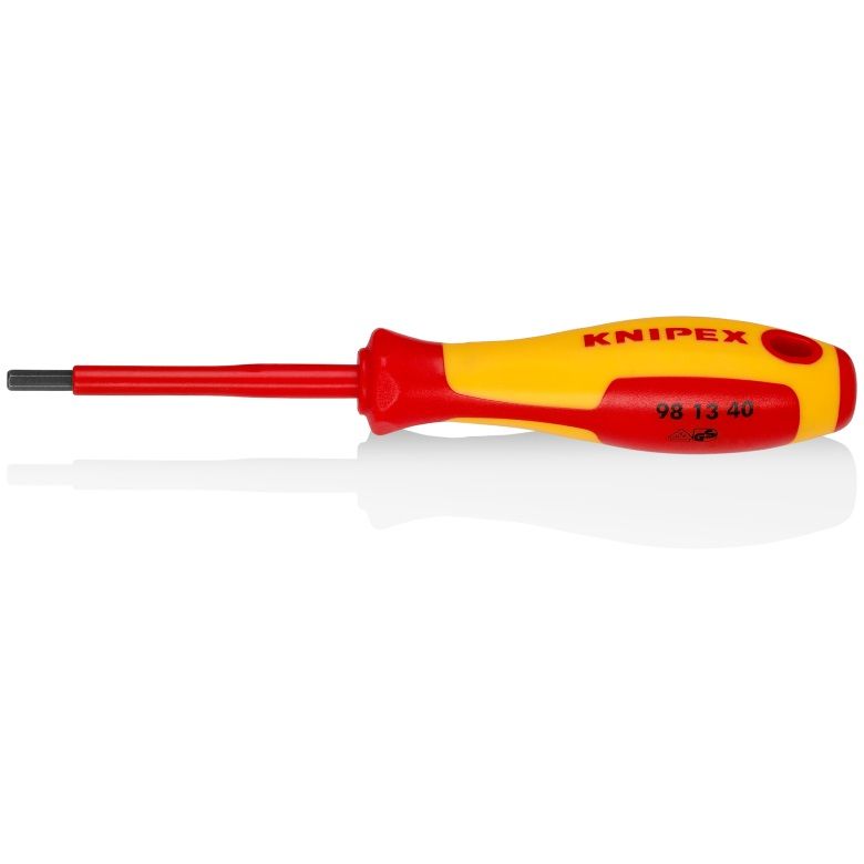 Šroubovák VDE šestihran KNIPEX 981340 4,0 x 75