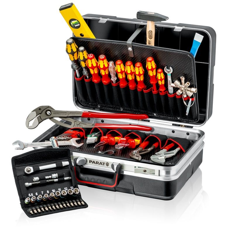 Sada nářadí pro instalatéry KNIPEX v kufru Vision27 002121HKS