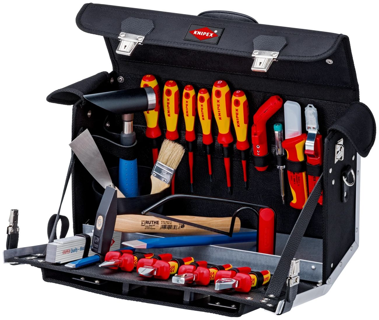 Sada nářadí pro elektroniku KNIPEX Elektro v brašně Classic 002102EL