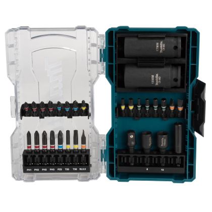 Sada bitů a nástrčných klíčů MAKITA E-07060 30 ks