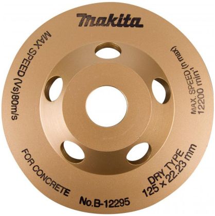 Diamantový kotouč MAKITA dvojitý 125x22,23 mm