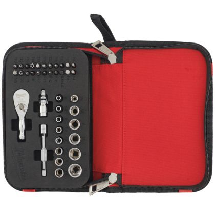 Sada s kompaktní ráčnou 1/4