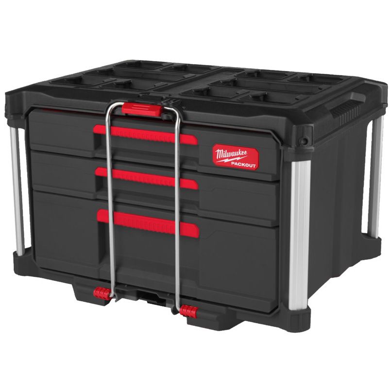 Box na nářadí MILWAUKEE PACKOUT s 2+1 zásuvkami