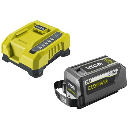 Akumulátor s nabíječkou RYOBI RY36BK60B-160 MAX POWER 36 V / 6,0 Ah