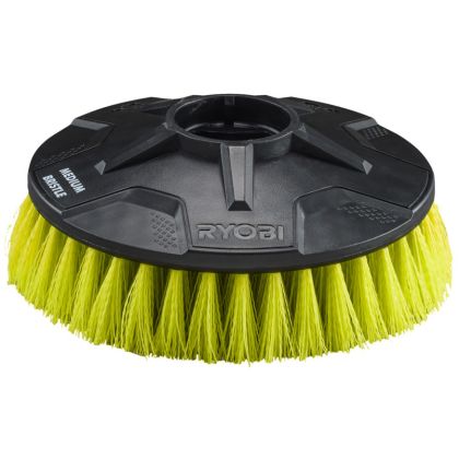 Nylonový kartáč se středně tvrdými štětinami RYOBI RAKSCRUBM 15 cm
