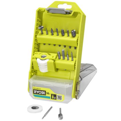 Sada příslušenství pro rotační nářadí RYOBI RAR100K-16 16 ks