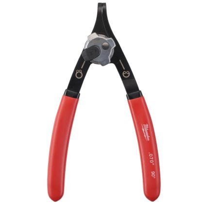 Kleště na pojistné kroužky se zahnutými hroty 90° MILWAUKEE 1,8 mm