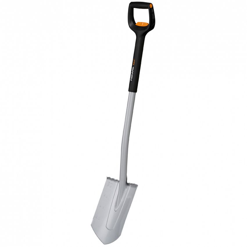 Rýč FISKARS Xact špičatý teleskopický