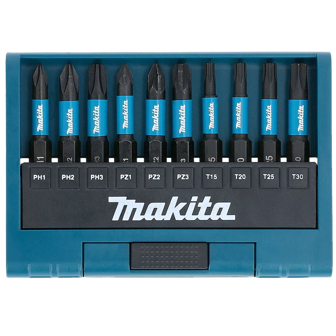 Sada bitů MAKITA Impact Black 10 ks E-12011