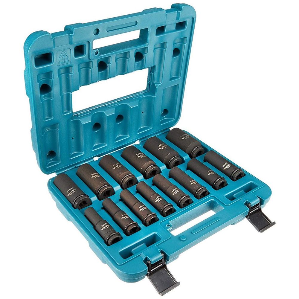 Sada nástrčných klíčů MAKITA Impact BLACK 1/2