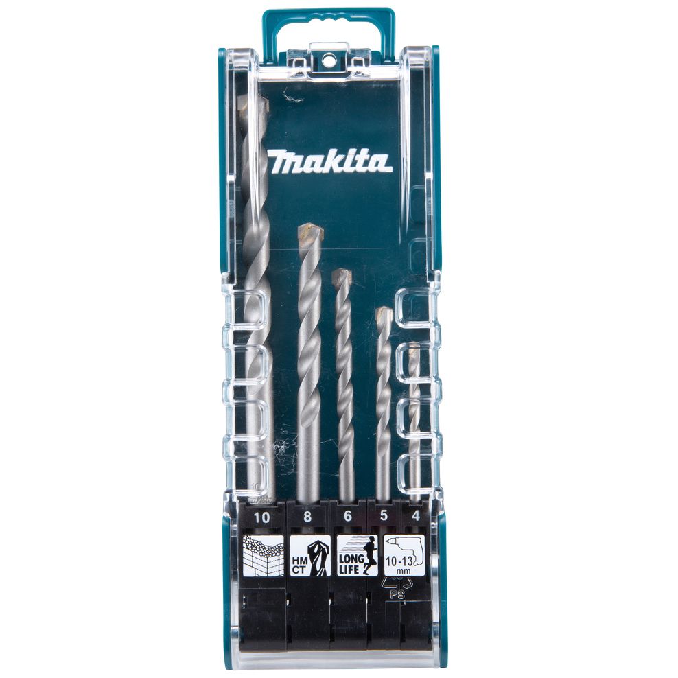 Sada vrtáků do betonu MAKITA 5 ks E-11536