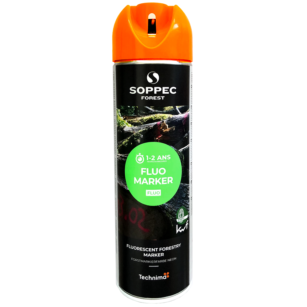 Značkovací sprej SOPPEC FLUO MARKER 500 ml oranžový