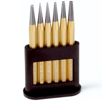 Sada průbojníků s důlčíkem RENNSTEIG 6 ks