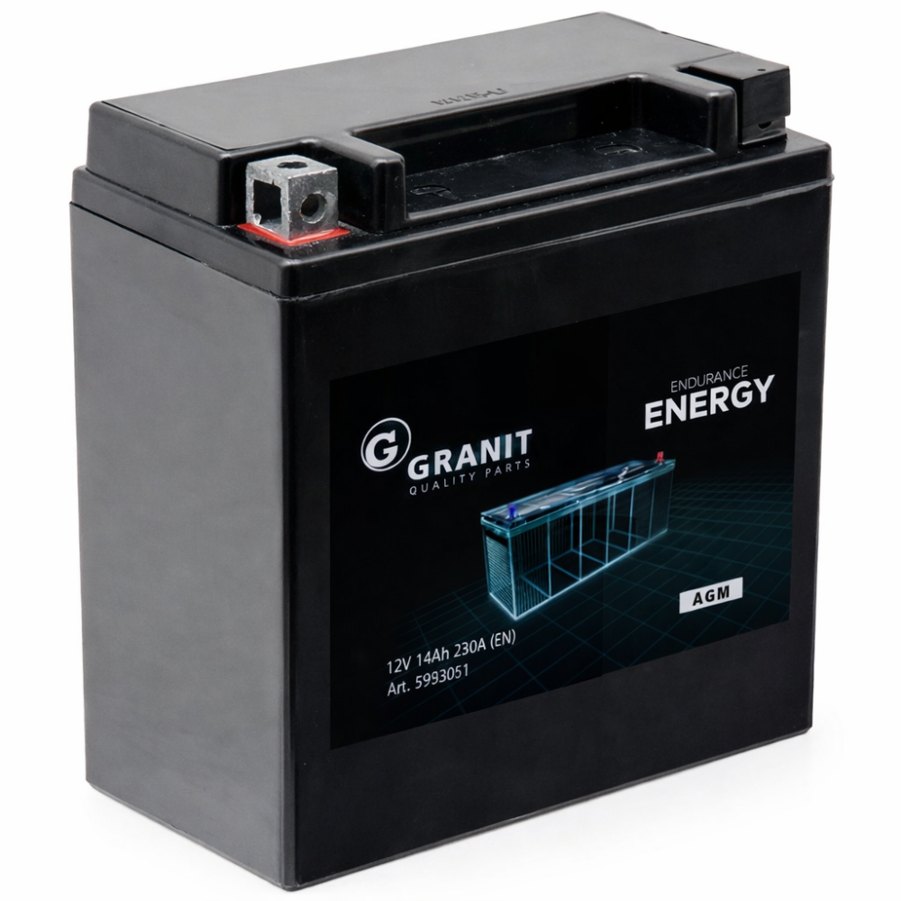 Baterie GRANIT Endurance ENERGY 12V, 14Ah AGM