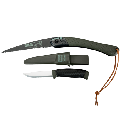 Sada skládací pilka a univerzální nůž BAHCO LAP-KNIFE