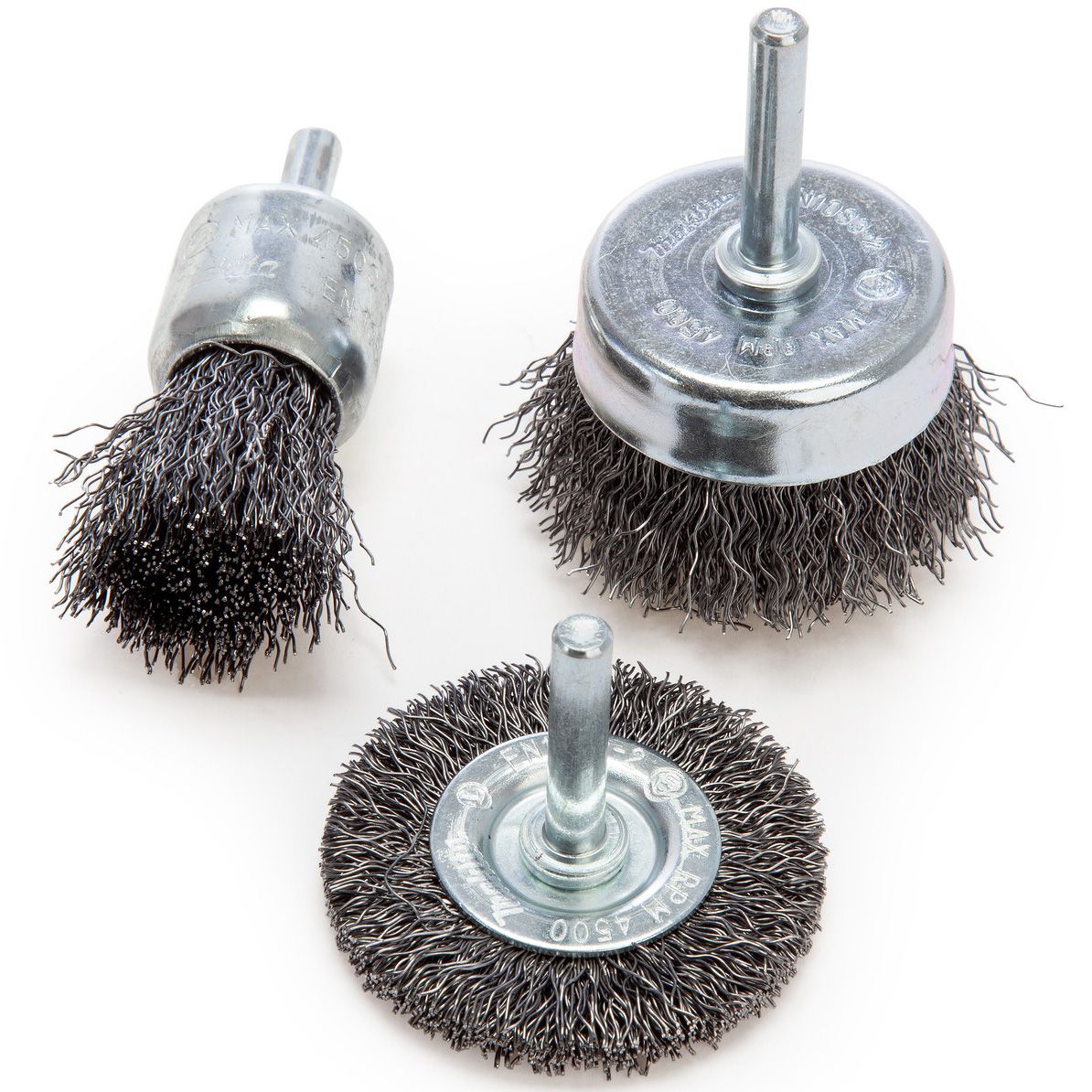 Sada ocelových kartáčů MAKITA 3 ks D-66070