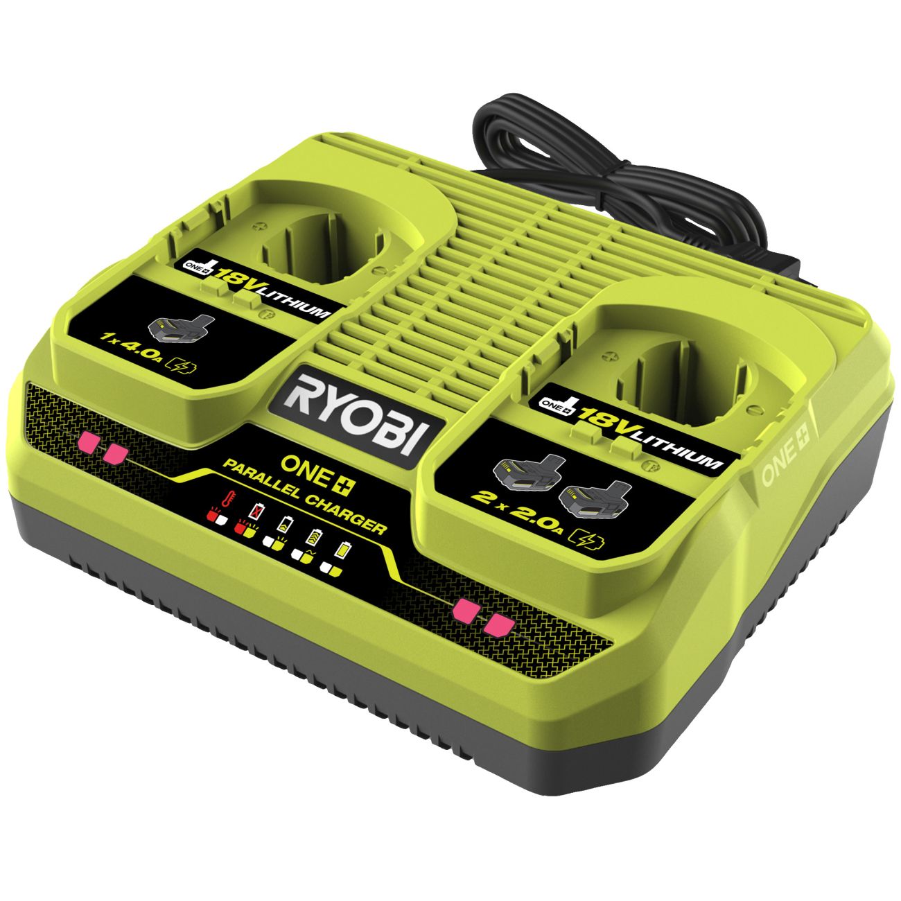 Nabíječka RYOBI RC18240 ONE+ dvouportová