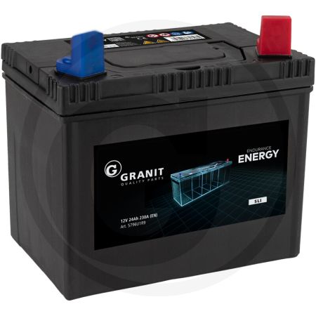 Baterie do traktoru GRANIT Endurance 12V/24 Ah + vpravo