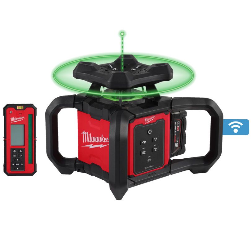 Aku rotační laser MILWAUKEE M18 RLOHVG300-501C