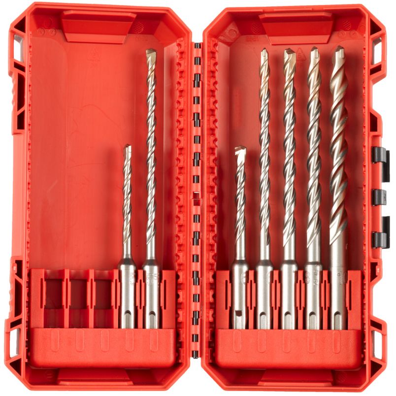 Sada vrtáků MILWAUKEE SDS-Plus M2 SET 1 7 ks 