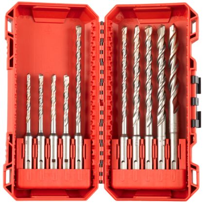 Sada vrtáků MILWAUKEE SDS-Plus M2 SET 2 10 ks 