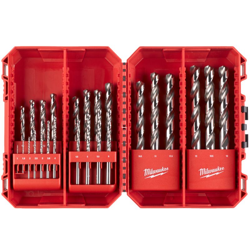 Sada vrtáků do kovu MILWAUKEE Thunderweb HSS-G 25 ks