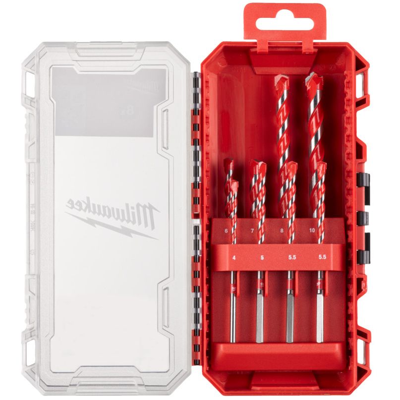 Sada vrtáků do betonu MILWAUKEE PREMIUM SET 1 8 ks