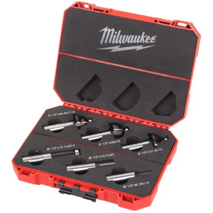 Sada fréz MILWAUKEE 12,7 mm 6 ks