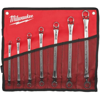 Sada oboustranných očkových klíčů MILWAUKEE 7 ks