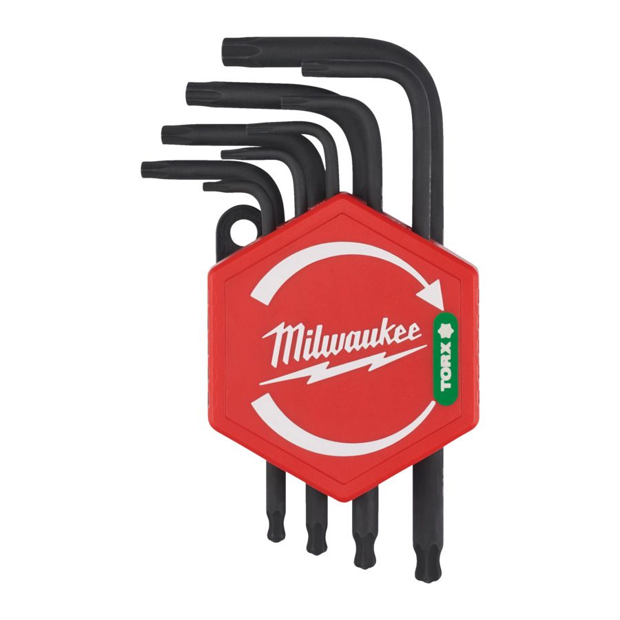 Sada kompaktních Torx klíčů MILWAUKEE 9 ks