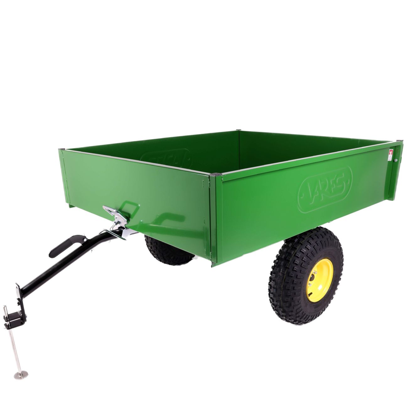 Vozík VARES TR 350-7 zelený/žlutý