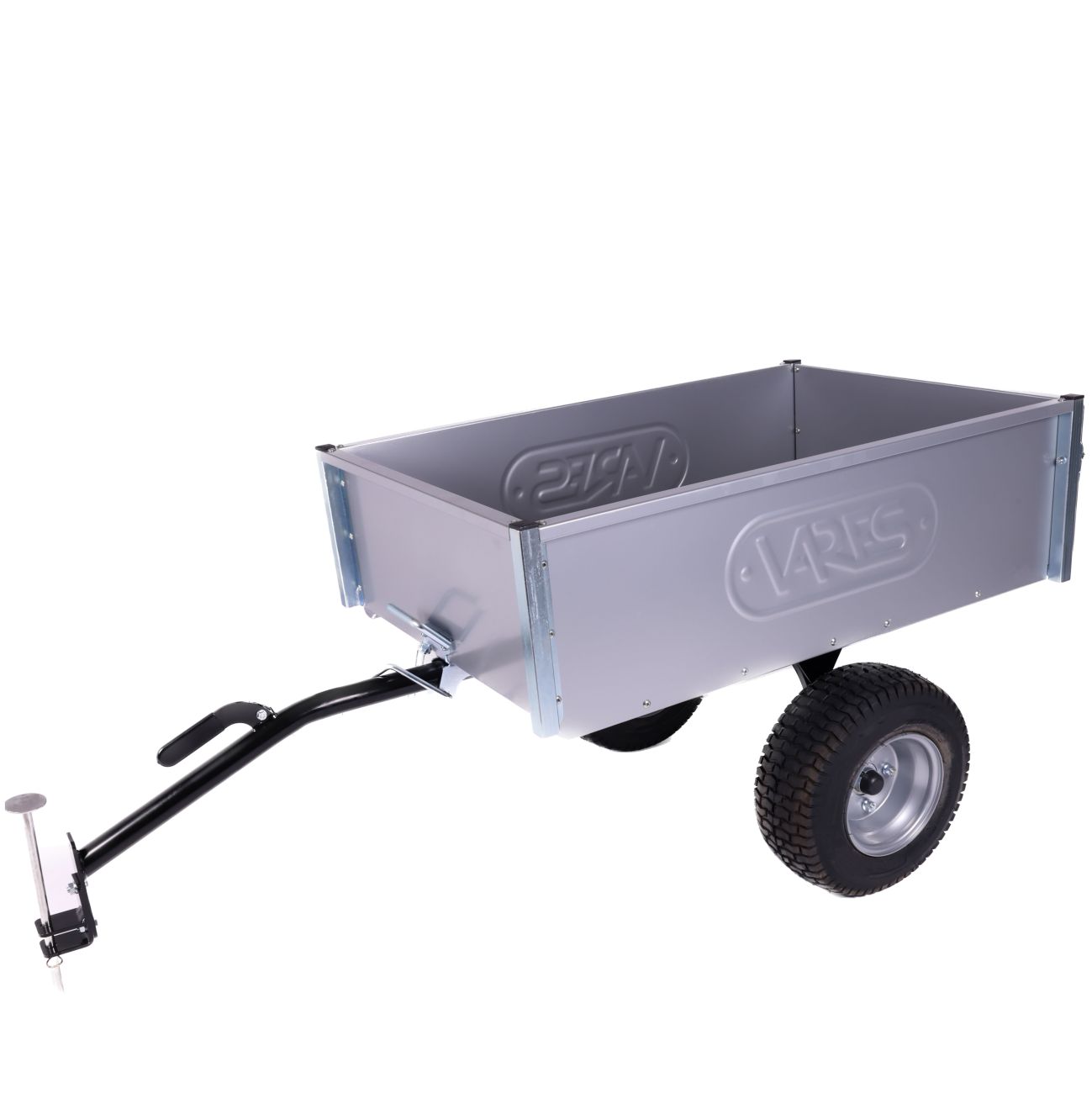 Vozík VARES TRVMS POZINK PLUS+ stříbrný