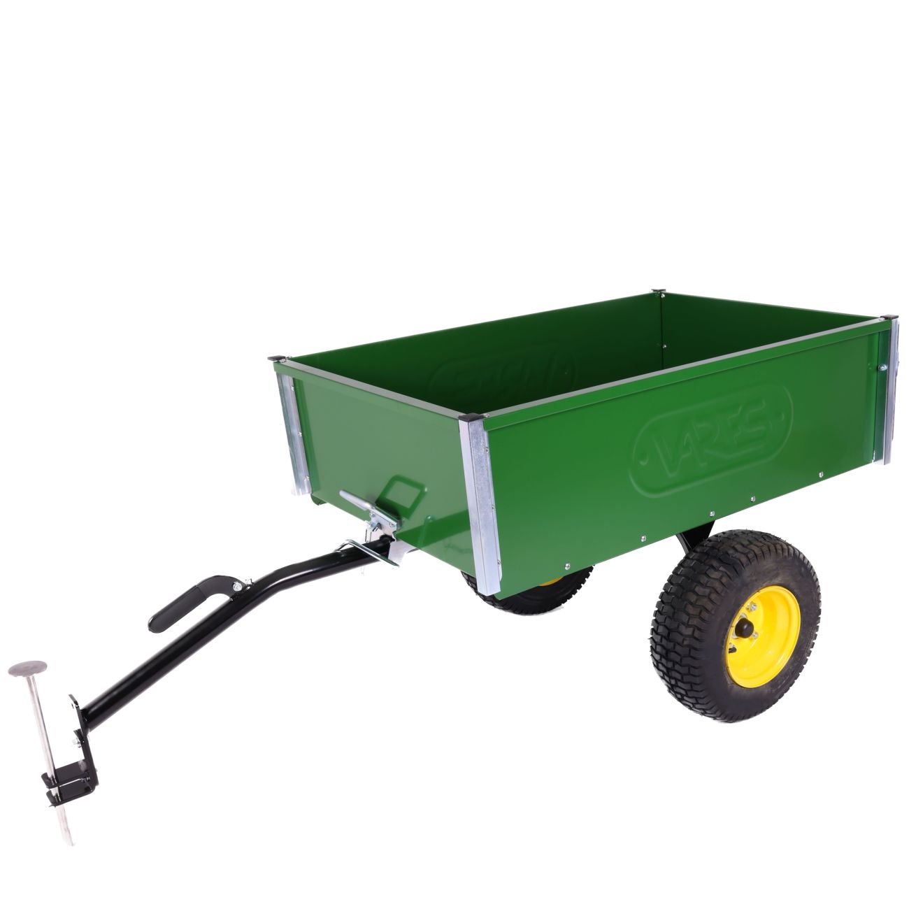 Vozík VARES TRVMS POZINK PLUS+ zelený/žlutý