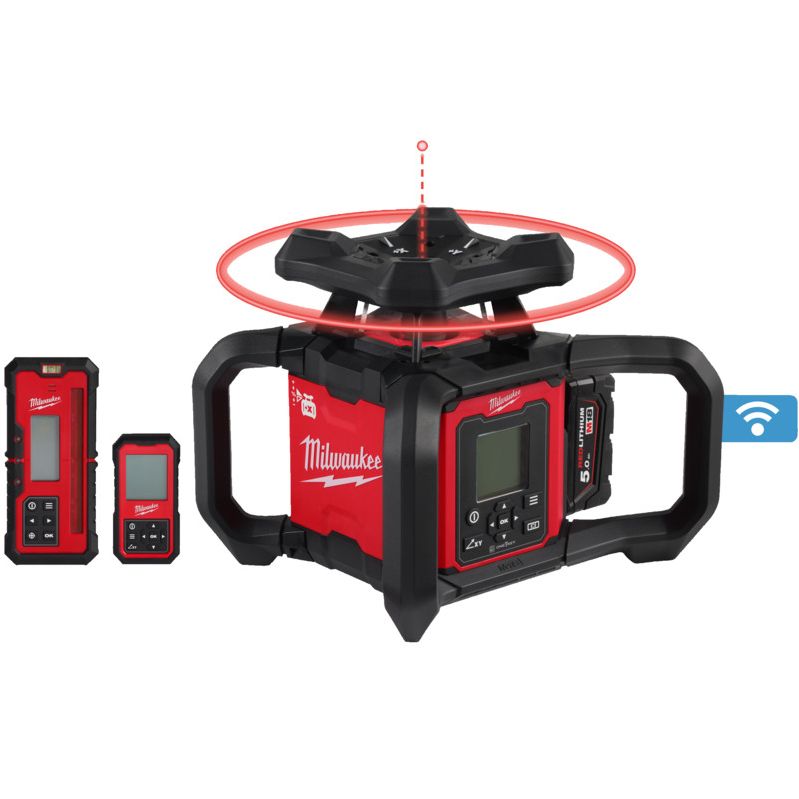 Aku rotační laser MILWAUKEE M18 RLOHV1200-501C