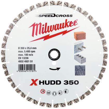 Diamantový kotouč MILWAUKEE SPEEDCROSS XHUDD 350 mm
