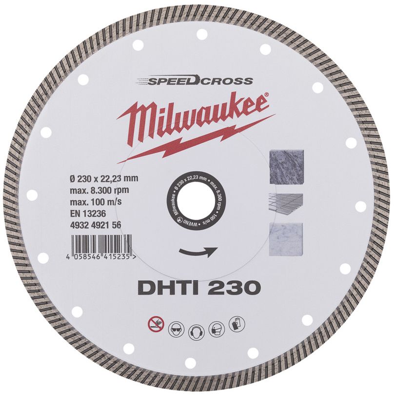 Diamantový kotouč MILWAUKEE SPEEDCROSS DHTi 230 mm