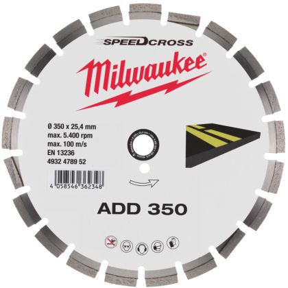 Diamantový kotouč MILWAUKEE SPEEDCROSS ADD 350 mm
