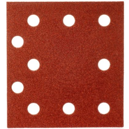 Brusné listy pro vibrační brusky MILWAUKEE 115x107 mm G240 10 ks